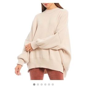 Free People Women’s street Tunic sweater SZ L